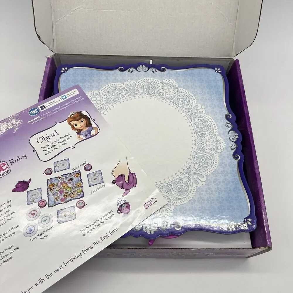 Wonder Forge Sofia The First Magical Tea Party Game Excellent Condition